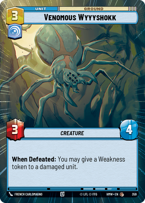 Venomous Wyyyshokk HMW 359