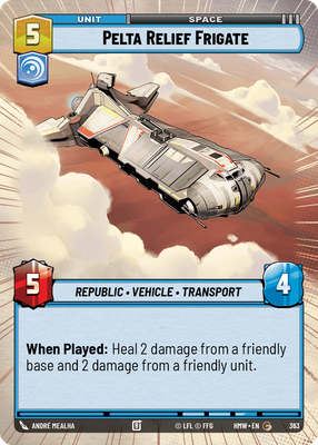 Pelta Relief Frigate HMW 363