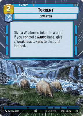 Torrent (Homeworlds) — Star Wars: Unlimited card