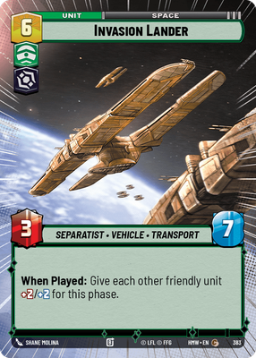 Invasion Lander HMW 383
