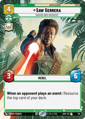 Saw Gerrera HMW 391