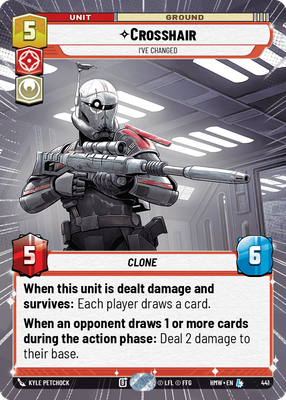 Crosshair (Homeworlds) — Star Wars: Unlimited card