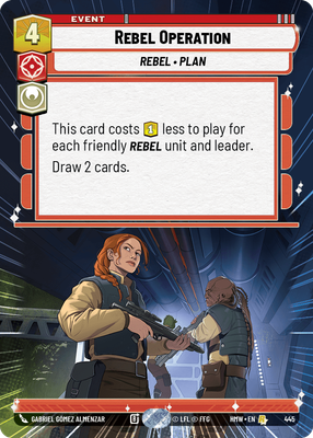 Rebel Operation HMW 445