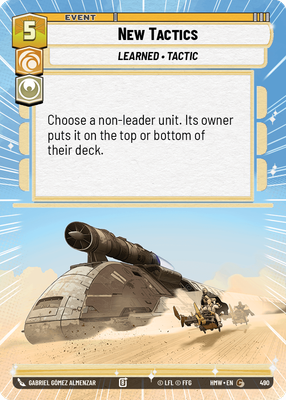 New Tactics HMW 490