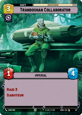 Trandoshan Collaborator HMW 517
