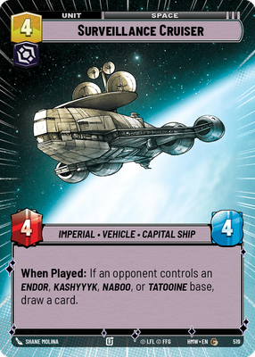 Surveillance Cruiser · Homeworlds · Hyperspace · #519