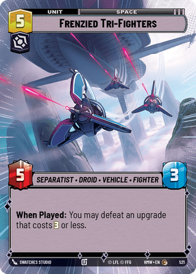Frenzied Tri-Fighters HMW 521