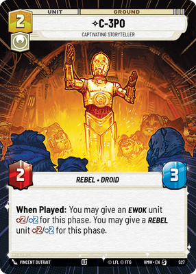C-3PO (Homeworlds) — Star Wars: Unlimited card