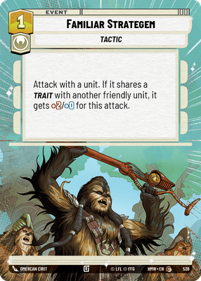 Familiar Strategem HMW 538