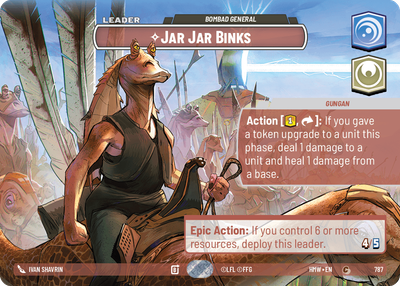 Jar Jar Binks (Homeworlds) — Star Wars: Unlimited card