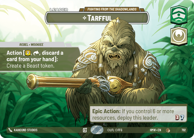 Tarfful (Homeworlds) — Star Wars: Unlimited card