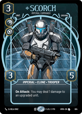 Scorch (Homeworlds) — Star Wars: Unlimited card