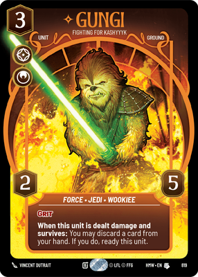 Gungi (Homeworlds) — Star Wars: Unlimited card
