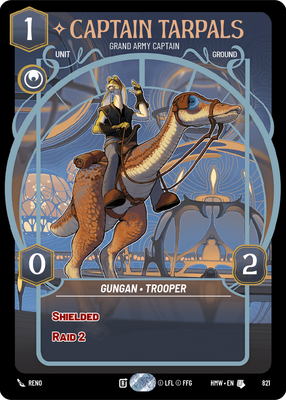 Captain Tarpals (Homeworlds) — Star Wars: Unlimited card
