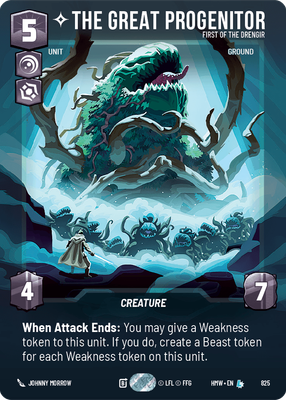 The Great Progenitor, First of the Drengir · Homeworlds · Standard Prestige · #825