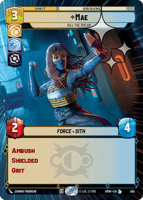Mae (Homeworlds) — Star Wars: Unlimited card