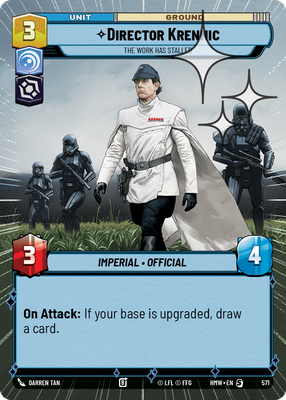 Director Krennic (Homeworlds) — Star Wars: Unlimited card