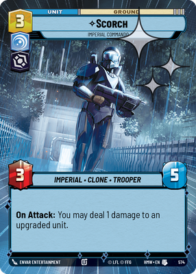 Scorch (Homeworlds) — Star Wars: Unlimited card