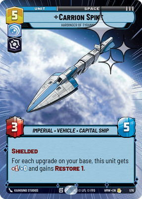 Carrion Spike (Homeworlds) — Star Wars: Unlimited card