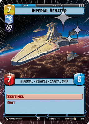 Imperial Venator (Homeworlds) — Star Wars: Unlimited card