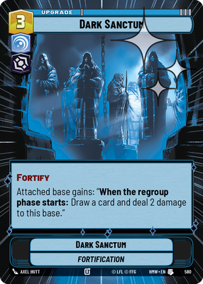 Dark Sanctum (Homeworlds) — Star Wars: Unlimited card