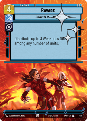 Ravage (Homeworlds) — Star Wars: Unlimited card