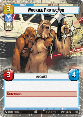 Wookiee Protector (Homeworlds) — Star Wars: Unlimited card