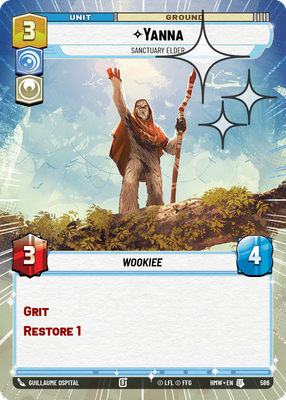 Yanna (Homeworlds) — Star Wars: Unlimited card