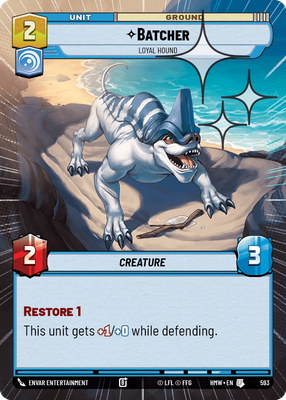 Batcher (Homeworlds) — Star Wars: Unlimited card