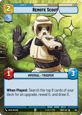 Remote Scout (Homeworlds) — Star Wars: Unlimited card