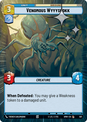 Venomous Wyyyshokk HMW 597