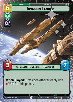 Invasion Lander HMW 621
