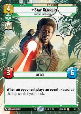 Saw Gerrera HMW 629