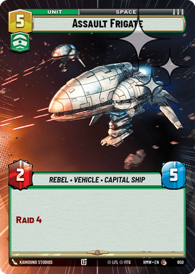 Assault Frigate (Homeworlds) — Star Wars: Unlimited card