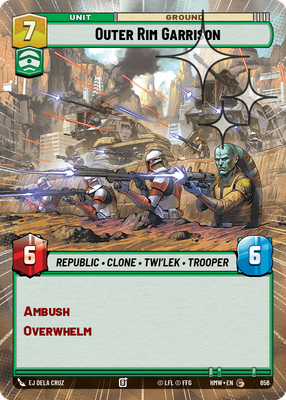Outer Rim Garrison HMW 656