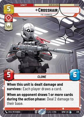 Crosshair (Homeworlds) — Star Wars: Unlimited card