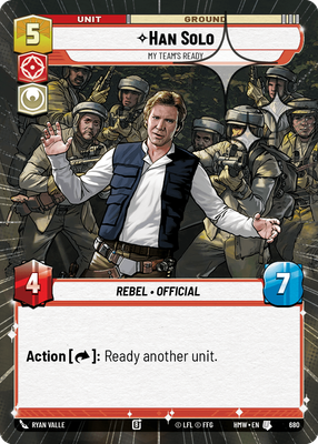 Han Solo (Homeworlds) — Star Wars: Unlimited card