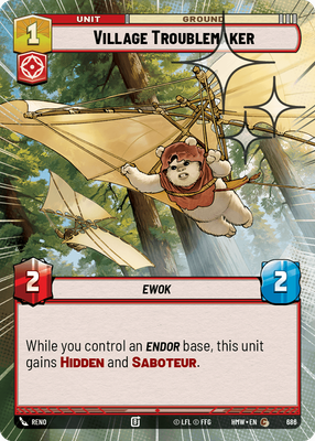 Village Troublemaker · Homeworlds · Hyperspace Foil · #686