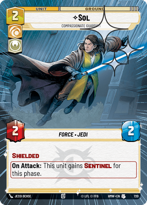 Sol (Homeworlds) — Star Wars: Unlimited card