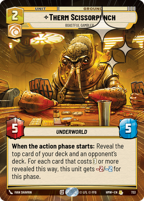 Therm Scissorpunch (Homeworlds) — Star Wars: Unlimited card