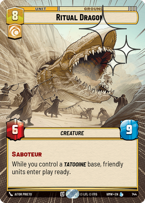 Ritual Dragon · Homeworlds · Hyperspace Foil · #744