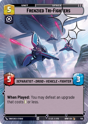 Frenzied Tri-Fighters HMW 759