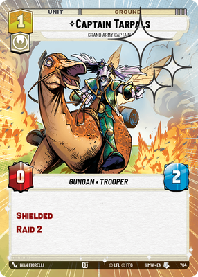 Captain Tarpals (Homeworlds) — Star Wars: Unlimited card