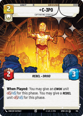C-3PO (Homeworlds) — Star Wars: Unlimited card