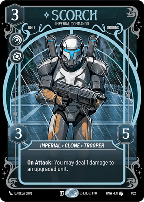 Scorch (Homeworlds) — Star Wars: Unlimited card