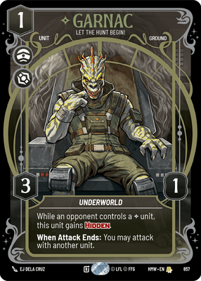 Garnac (Homeworlds) — Star Wars: Unlimited card
