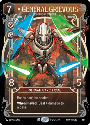 General Grievous (Homeworlds) — Star Wars: Unlimited card