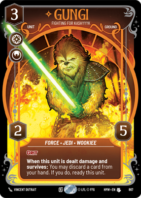 Gungi (Homeworlds) — Star Wars: Unlimited card