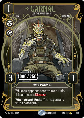 Garnac (Homeworlds) — Star Wars: Unlimited card