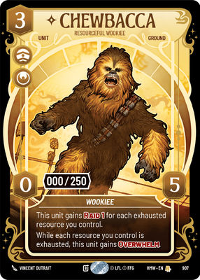 Chewbacca (Homeworlds) — Star Wars: Unlimited card